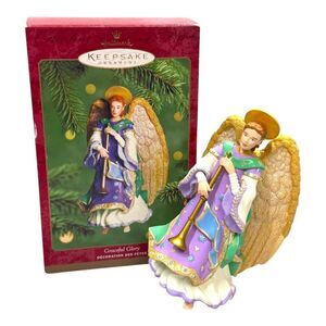 Hallmark Keepsake Christmas Tree Ornament Graceful Glory Angel New Vintage 2000
